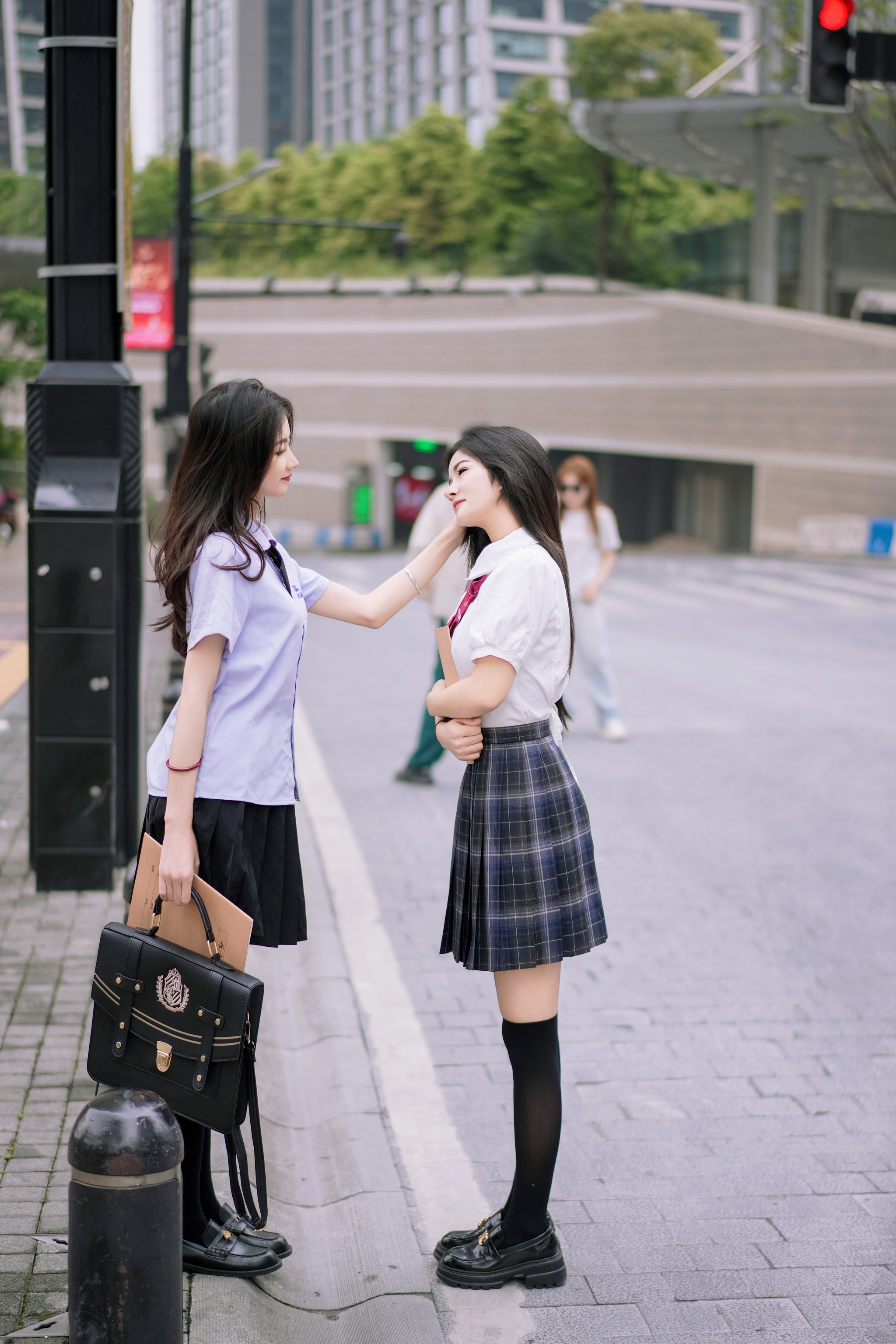 谭小灵 - NO.006 内部私购 鱼子酱Fish 双人JK [108P]-XikXak